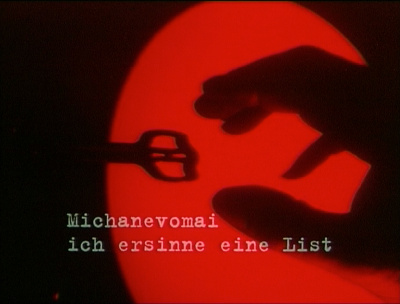 MICHANEVOMAI - ICH ERSINNE EINE LIST