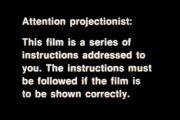 Projection Instructions