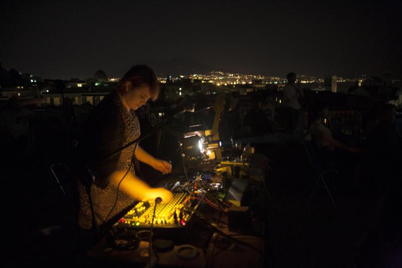 Live Expanded Cinema Set by Sally Golding